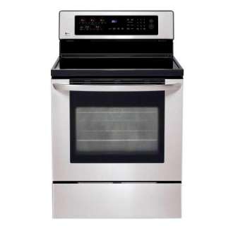 30 in. Self Cleaning Freestanding Electric Convection Range in 