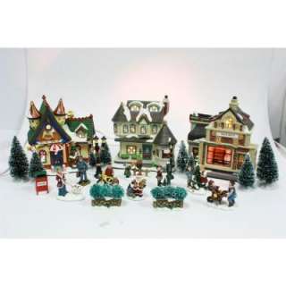 Home Accents Holiday 25 Piece Lighted Christmas Village Set 11537274 