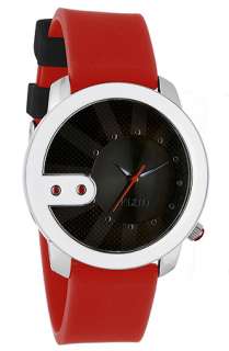 Flud Watches The ReExchange Watch in Black Red  Karmaloop 