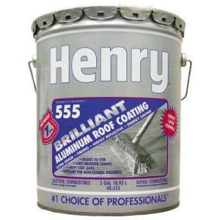 Henry555 Premium Aluminum Roof Coating 4.75 Gal