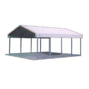 Panther Creek Brand Carports 18 ft. W x 18 ft. L x 6 ft. H Double Wide 