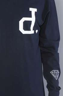 Diamond Supply Co. The UnPolo LS Tee in Navy  Karmaloop   Global 