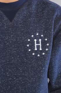 HUF The 12 Galaxies Crewneck Sweatshirt in Navy  Karmaloop 