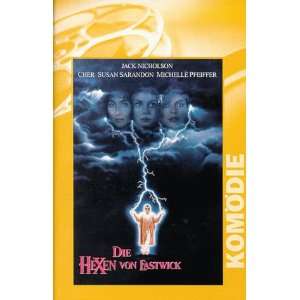 Die Hexen von Eastwick [VHS] Jack Nicholson, Cher, Susan Sarandon 