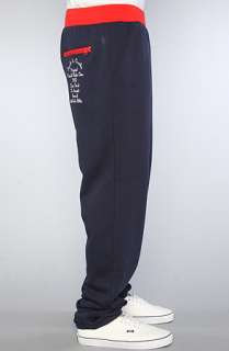 Crooks and Castles The Criminology Sweatpants in Dark Navy  Karmaloop 