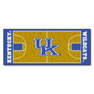 FANMATS Kentucky Basketball Court 30 in. x 72 in. Runner 8262 at The 