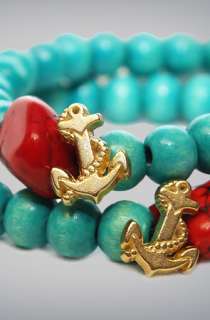 Profound Aesthetic Wood Collection Turquoise w Red Stone  Karmaloop 