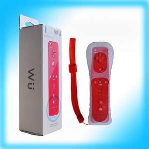 New Popular Red For Wii Remote Accelerator Controller Plus Game 
