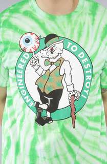 Mishka The Shenanigans Tee in Green TieDye  Karmaloop   Global 