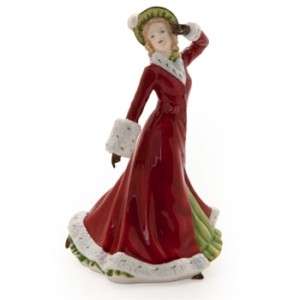 Royal Doulton Winter Romance Christmas Figurine  