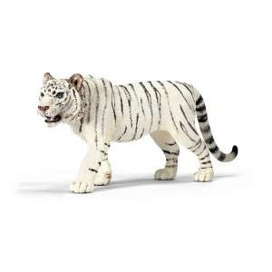 Schleich 14382   Wild Life, Tiger, weiß  Spielzeug