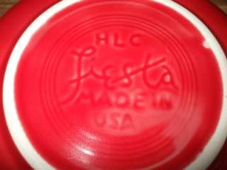 Homer Laughlin Fiestaware Scarlet Cereal Bowl  