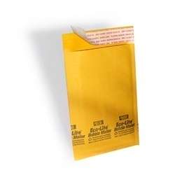 250 4x8 #000 (USA)^ Premium Kraft Bubble Mailers 4 x 8  
