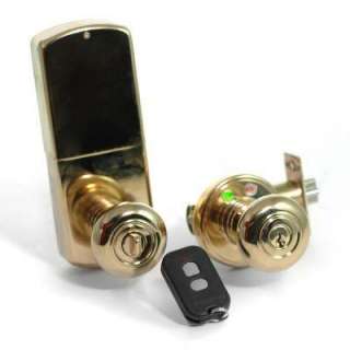 Morning Industry Brass Remote Controlled Keyless Entry Knob 51891 at 