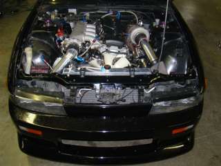 Nissan 240SX KA24DE T3 Top Mount Turbo Exhaust Manifold S13 89 94 S14 