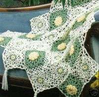 Gorgeous Flower Afghan Crochet Patterns Afghans Pattern  