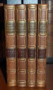 SCOTT  TALES OF THE CRUSADERS  4 VOLS. 1st ED. 1825  