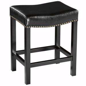 Leather Counter Stool from Home Decorators Collection   