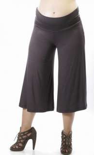 New JAPANESE WEEKEND MATERNITY Sexy Gray Gauchos PANTS  
