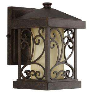 Progress Lighting Cypress Collection Forged Bronze 1 light Wall 