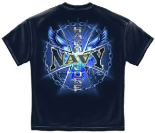 Navy T shirt HARD CORE NAVY   
