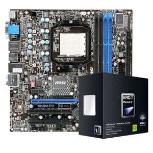 MSI 785GM E51 Motherboard & AMD Phenom II X4 965 Black Edition 