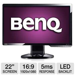 BenQ G2222HDL 22 Class Widescreen LED Backlit HD Monitor   1920 x 1080 
