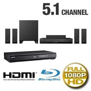 Sony HTSS370 Matching Surround Sound Home Theater System and Sony BDP 
