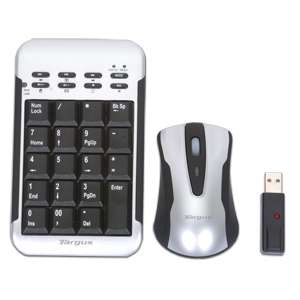 Targus AKM10US Wireless Keypad and Laser Mouse Combo   USB at 