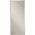 Manchester 15 in. W x 34 in. H Recessed or Surface Mounted Mirrored 