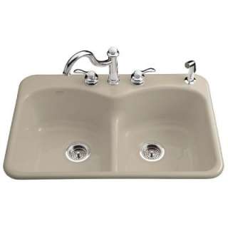 KOHLER Langlade Self Rimming Cast Iron 20 3/4 In. X 31 3/4 In. X 9.625 