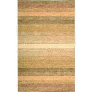   Stripes Gold 8 Ft. X 11 Ft. Area Rug (779458) from 