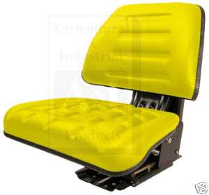 New universal tractor seat w/suspenion and trap back  