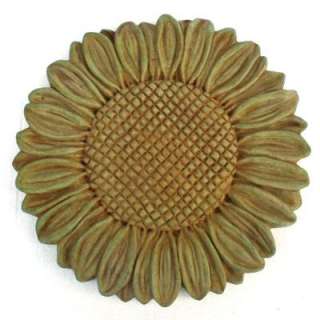 Cast Stone Sunflower Stepstone Weathered Bronze GNSSF WB at The Home 