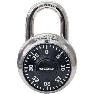 Master Lock Preset Dial Combination Padlock w/ 3/4 Hardened Steel 
