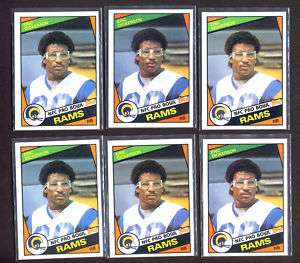 Eric Dickerson 1984 Topps RC Card #280 (54) Card Lot  