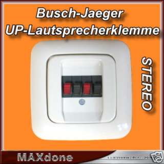 Busch Jaeger Reflex SI UP Lautsprecher Anschlußdose  