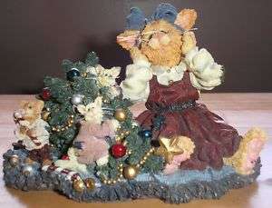 Boyds Bears ~ Patience Purrkins ~ Christmas Catastrophe  