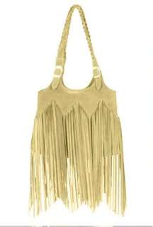   13 drop 18 fringe around the entire bag hardware gold buckle detailing