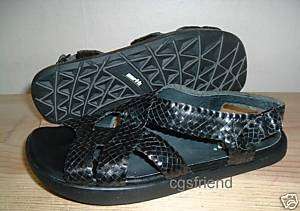 NEW EARTH KALSO Black Symphony SANDALS shoes WOMENS 6  