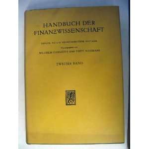   der Finanzwissenschaft Band 2  Fritz Neumark Bücher