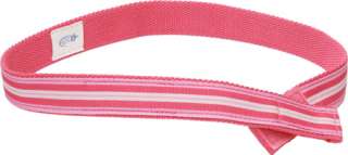 Myself Belts Pink Stripe Ribbon MS007 (2 Pack)    