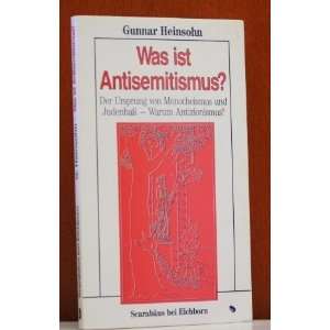   Judenhass   Warum Antizionismus?  Gunnar Heinsohn Bücher
