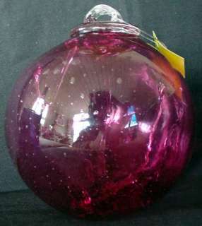 ART GLASS BALL WITCH OLD ENGLISH WITCH BALL KITRAS  