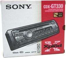 Sony CDX GT330 Car Stereo CD//Radio Car Player/Receiver with Front 