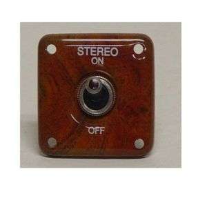 BAYLINER BOAT STEREO TOGGLE SWITCH PANEL switches  