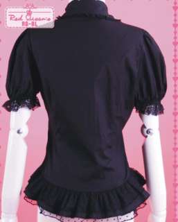 girls Gothic lolita nana lovely blouse shirt top emo girls clothes 