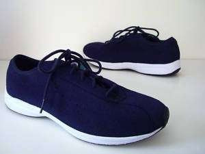 EASY SPIRIT JETSEAS Navy Blue Womens Walking Sneakers Shoes US Size 