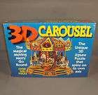 3D 500 Pcs.MOVING MERRY GO ROUND CAROUSEL JIG SAW PUZZLE   By BV 