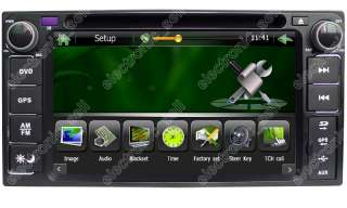   In dash DVD Player Autoradio GPS Navi System Fit Toyota Previa Car BT